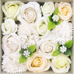 Štvorcový Box - Svadba – Biely a Ivory