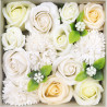 Štvorcový Box - Svadba – Biely a Ivory