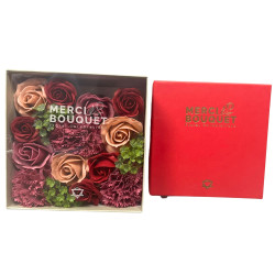 Štvorcový Box - Vintage Ruže