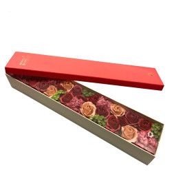 Extra Dlhý Box - Vintage Ruže