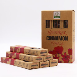 12x Prírodné Botanické Tyčinky Masala - Škorica