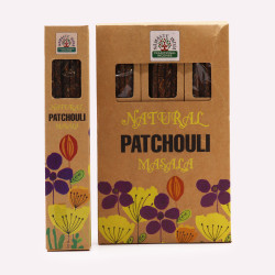 12x Prírodné Botanické Tyčinky Masala - Pačuli