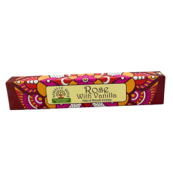 12x Vonné Tyčinky Namaste Mandala Masala - Ruža a Vanilka