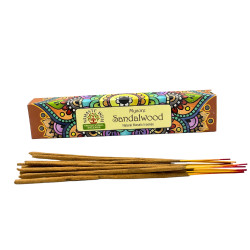 12x Vonné Tyčinky Namaste Mandala Masala - Santalové Drevo