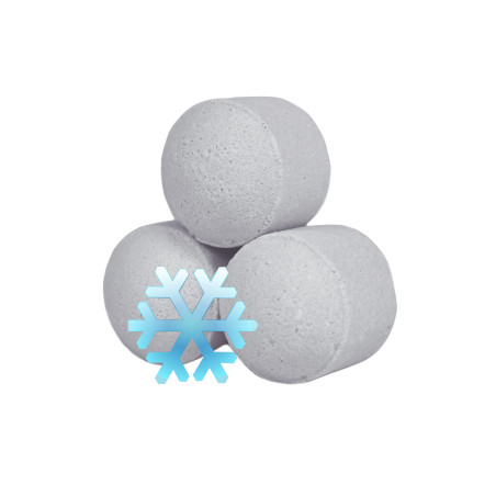 Šumivé Guličky do Kúpeľa 1.3Kg - Biele Vianoce