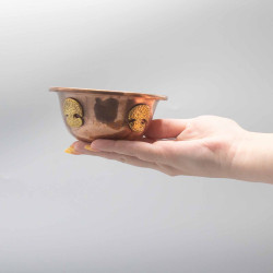 Medená Rituálna Miska Strom Života 12x5cm