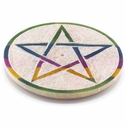 4x Stojan na Vonné Tyčinky 8cm - Pentagon