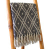 Boho Pohodlný Prehoz - 125 x 150 cm - Čierno-Béžová Regentská