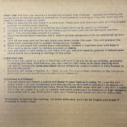 Doska z Himalájskej Soli - Obdĺžnik - 30 x 20 x 5 cm