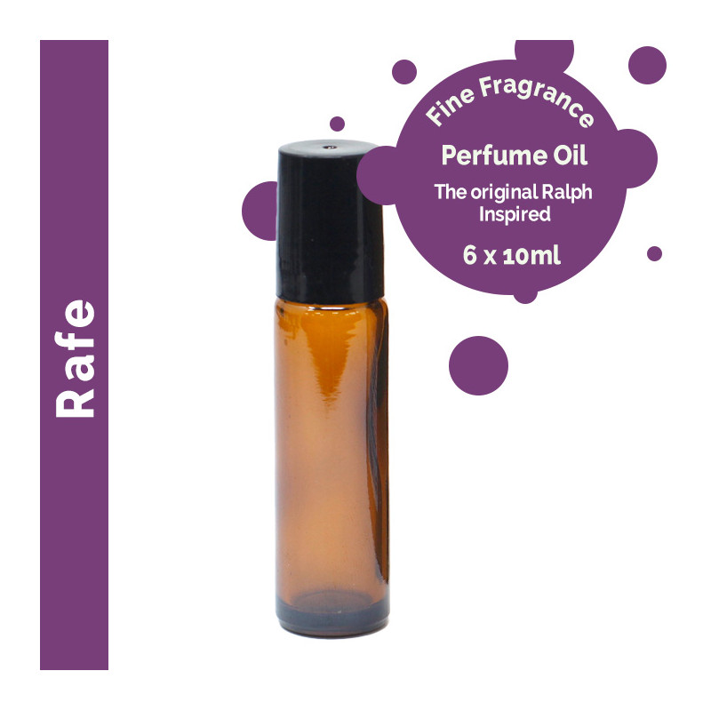 6x Jemný Vonný Parfémový Olej bez Etikety - Rafa 10ml