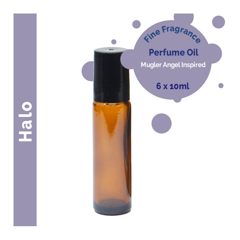 6x Jemný Vonný Parfémový Olej bez Etikety - Svätožiar 10ml