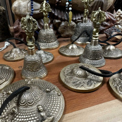 Tibetská Tingsha - Sedem Chakrier - cca 7cm