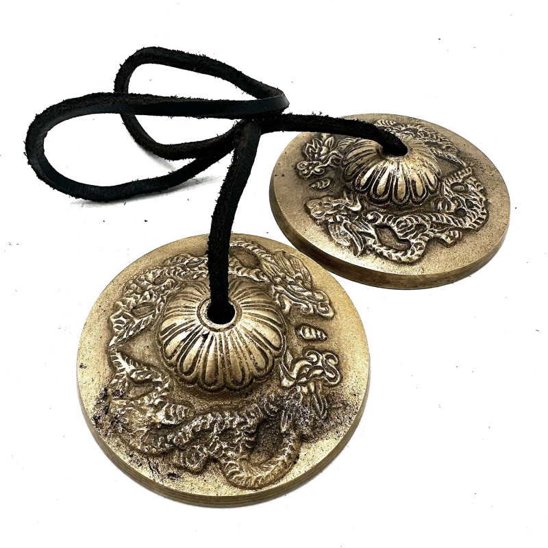 Tibetský Drak Tingsha - cca 7,4 cm