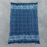 Ručne Vyrábaný Indigový Prehoz - 170x120cm -Šípky Seedha