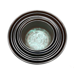 Malá Čakrová Súprava Siedmich Spievajúcich Misiek (14-22 cm)