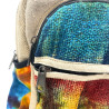 Tie Dye Stredný Konopný Batoh bez Potlače