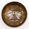 Tibetská Liečivá Gravírovaná Miska - 16cm - Budha Stromu Bodhi