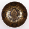 Tibetská Liečivá Gravírovaná Miska - 21cm - 5 Budhov