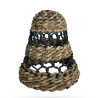 Stredné Tienidlo na Lampu z Banánového Listu Hitam Raffia - H:30xD:26c
