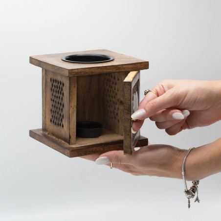 Veľkoobchodné Aroma Lampy z Mangového Dreva