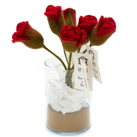 Veľkoobchodné Plstené Kvety